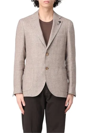LARDINI Uomo, Giacche, Marrone, XL, new