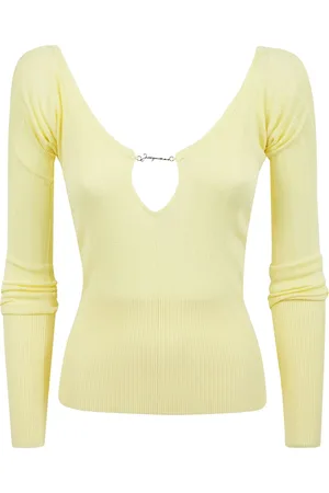 Jacquemus Donna, Maglie, Giallo, M, new