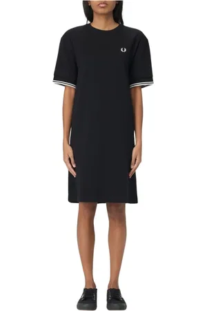 Fred Perry Donna, Abiti, Nero, S, new