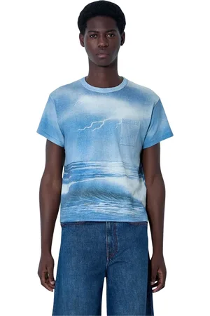 ERL Uomo, Top, Blu, M, new