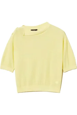 Twin-Set Donna, Maglie, Giallo, M, new