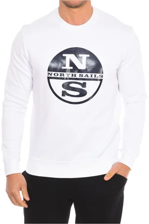 North Sails Uomo, Felpe, Bianco, XL, new