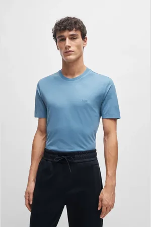 HUGO BOSS Uomo, Top, Blu, L, new