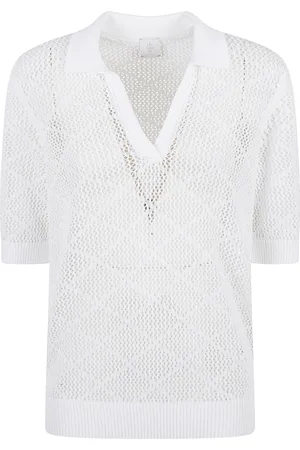 ELEVENTY Donna, Maglie, Bianco, M, new
