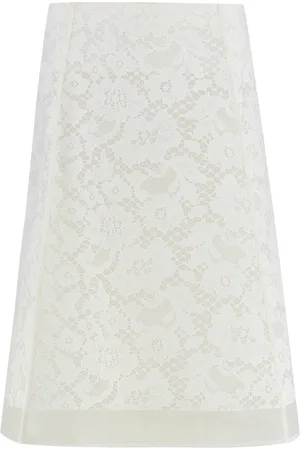 Tory Burch Donna, Gonne, Bianco, M, new