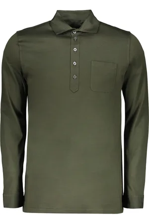 MOORER Uomo, Top, Verde, 4Xl, new