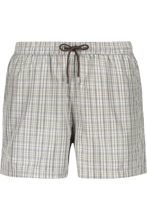 MOORER Uomo, Costumi da bagno, Grigio, XL, new