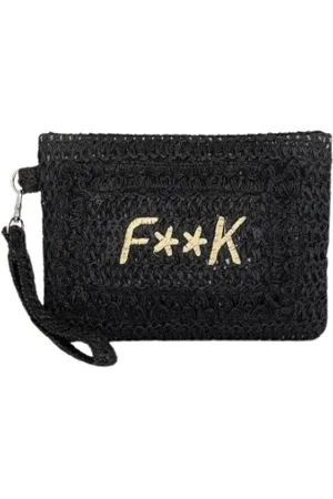 F**K Donna, Borse, Nero, Taglia unica, new