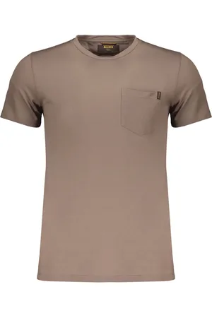 MOORER Uomo, Top, Marrone, 4Xl, new