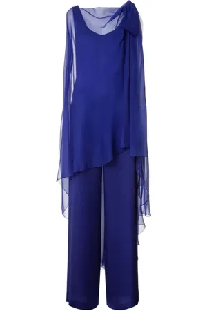 Alberta Ferretti Donna, Jumpsuits, Blu, S, new