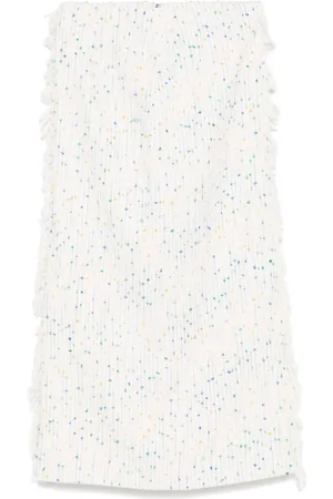 Msgm Donna, Gonne, Bianco, S, new