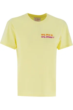 MC2 SAINT BARTH Donna, Top, Giallo, L, new