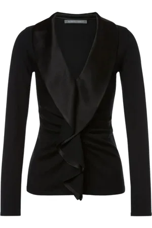 Alberta Ferretti Donna, Top, Nero, L, new