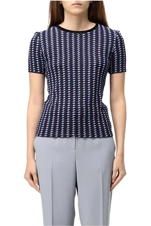 Emporio Armani Donna, Top, Blu, M, new