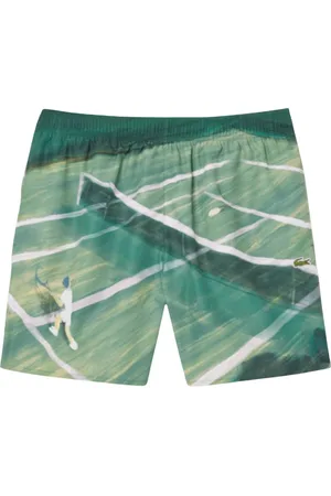 Lacoste Uomo, Pantaloncini, Verde, L, new