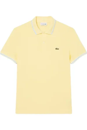Lacoste Uomo, Top, Giallo, L, new
