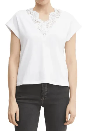 Twin-Set Donna, Top, Bianco, M, new