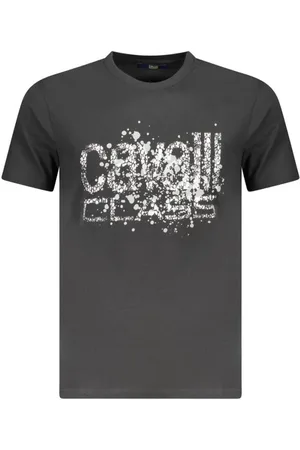 Roberto Cavalli Uomo, Top, Nero, M, new