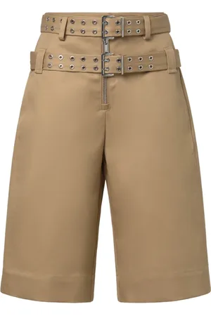 Ganni Donna, Pantaloncini, Marrone, M, new