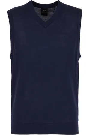 Armani Exchange Uomo, Maglie, Blu, XL, new