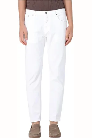 Dondup Uomo, Jeans, Bianco, W35, new