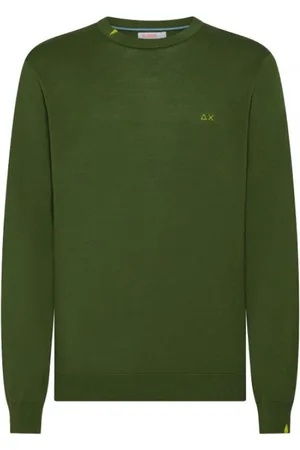 sun68 Uomo, Maglie, Verde, XL, new