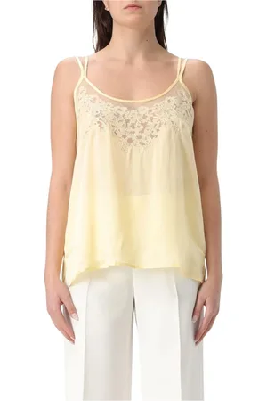 Twin-Set Donna, Top, Giallo, M, new