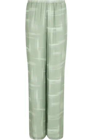 Emporio Armani Donna, Pantaloni, Verde, S, new