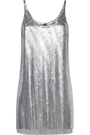 Paco rabanne Donna, Top, Grigio, S, new