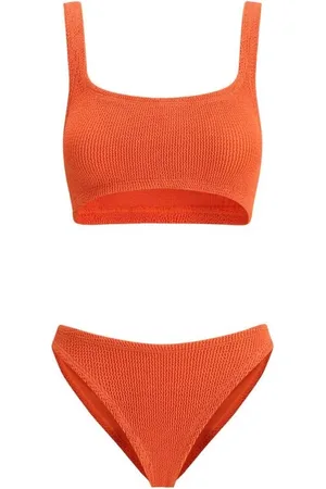 Hunza G Donna, Costumi da bagno, Arancione, Taglia unica, new