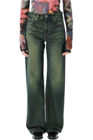 OUR LEGACY Donna, Jeans, Verde, W29, new