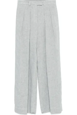 Brunello Cucinelli Donna, Pantaloni, Grigio, M, new