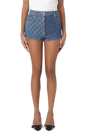 Elisabetta Franchi Donna, Pantaloncini, Blu, W27, new