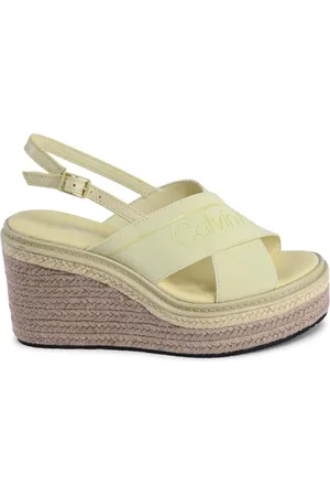 Calvin Klein Donna, Scarpe, Giallo, 40 EU, new
