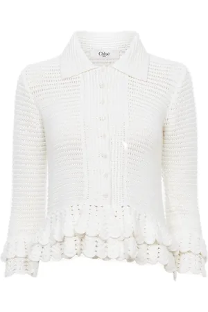 Chloé Donna, Maglie, Bianco, S, new