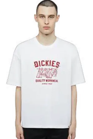 Dickies Uomo, Top, Bianco, XL, new