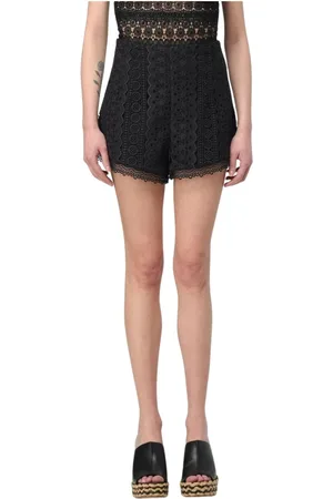 CHARO RUIZ IBIZA Donna, Pantaloncini, Nero, M, new