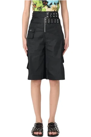 Ganni Donna, Pantaloncini, Nero, 36 EU, new