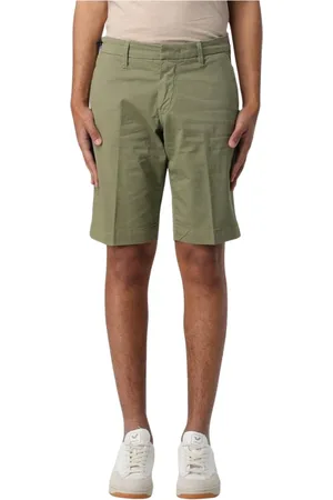 FAY Uomo, Pantaloncini, Verde, W38, new
