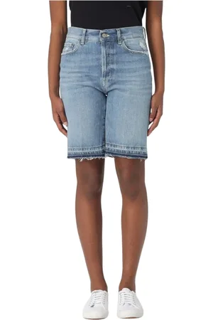 Dondup Donna, Pantaloncini, Blu, W25, new