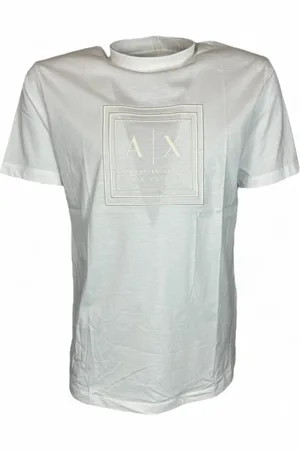 Armani Exchange Uomo, Top, Bianco, L, new