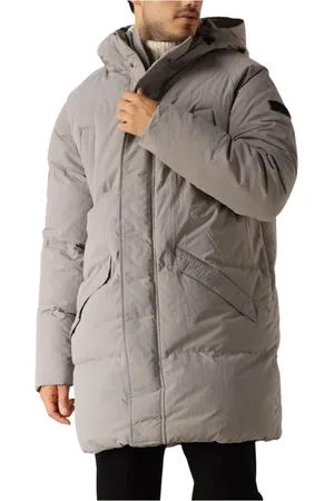 Pure Path Uomo, Cappotti, Grigio, XL, new