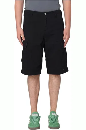 Carhartt Uomo, Pantaloncini, Nero, W34, new