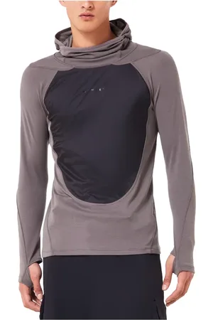 Oakley Uomo, Top, Grigio, M, new