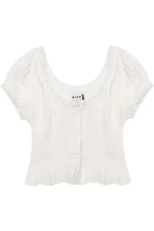 RIXO London Donna, Camicette , Bianco, S, new