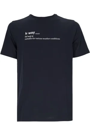 K-Way Uomo, Top, Blu, XL, new
