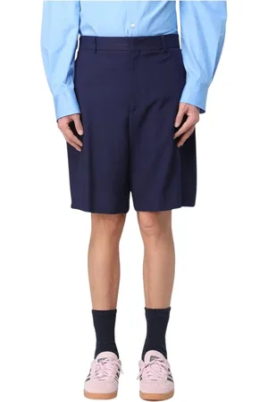 Msgm Uomo, Pantaloncini, Blu, L, new