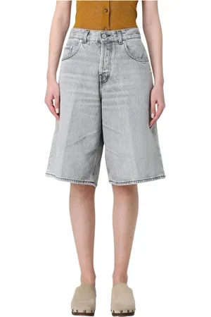 haikure Donna, Pantaloncini, Grigio, W28, new