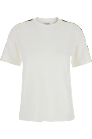 Burberry Donna, Top, Bianco, S, new