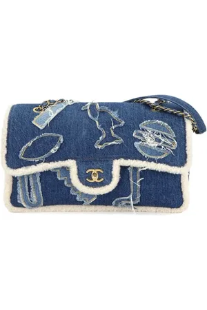 CHANEL Unisex, Pre-owned, Blu, Taglia unica, used